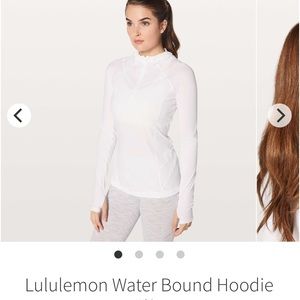 2 Water bound hoodie!  1 white 1 white and black!!